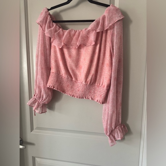 Lovers + Friends Off The Shoulder Blouse l M - Picture 7 of 7